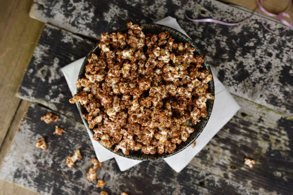 Recept popcorn maken met chocolade
