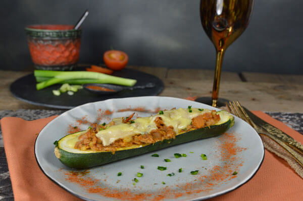 Opgevulde courgette