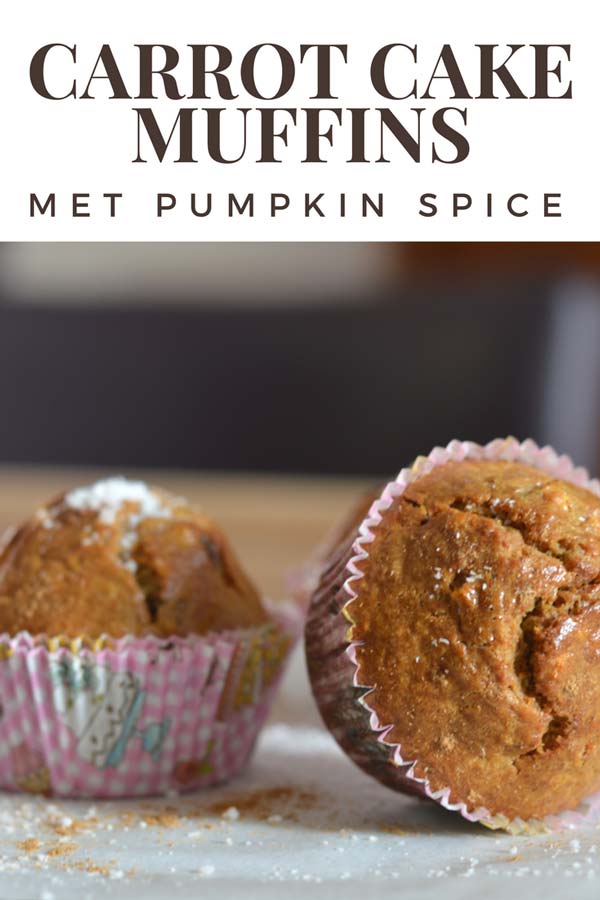 Carrot cake muffins 